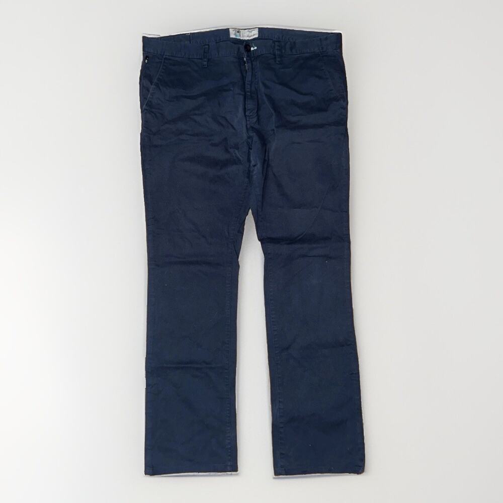 Fourstar Clothing Mike Carroll Men’s Blue Chino Pants 38x34 Skate Y2K